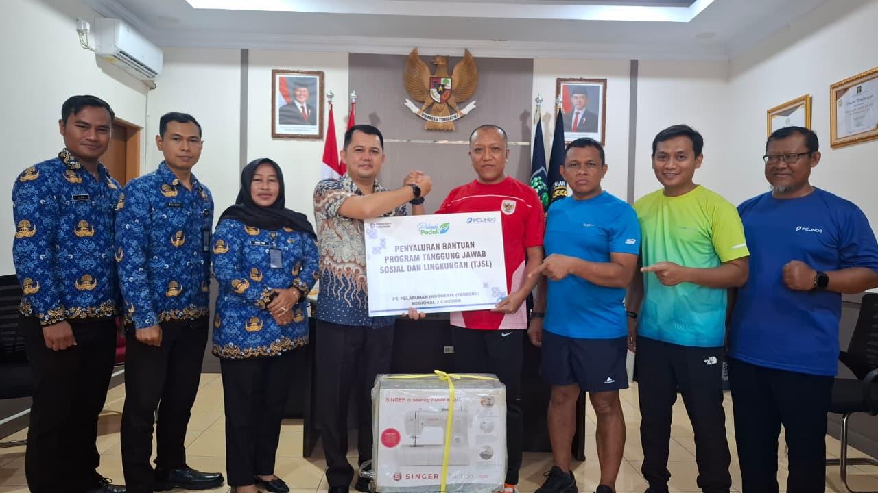 Pelindo Regional 2 Cirebon Salurkan Bantuan TJSL Kepada Warga Binaan Rutan Kelas I Cirebon