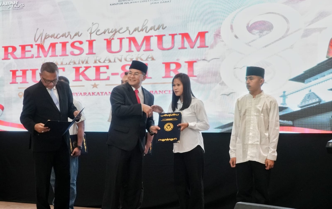 Remisi HUT Kemerdekaan RI: 346 Narapidana di Jawa Barat Langsung Bebas