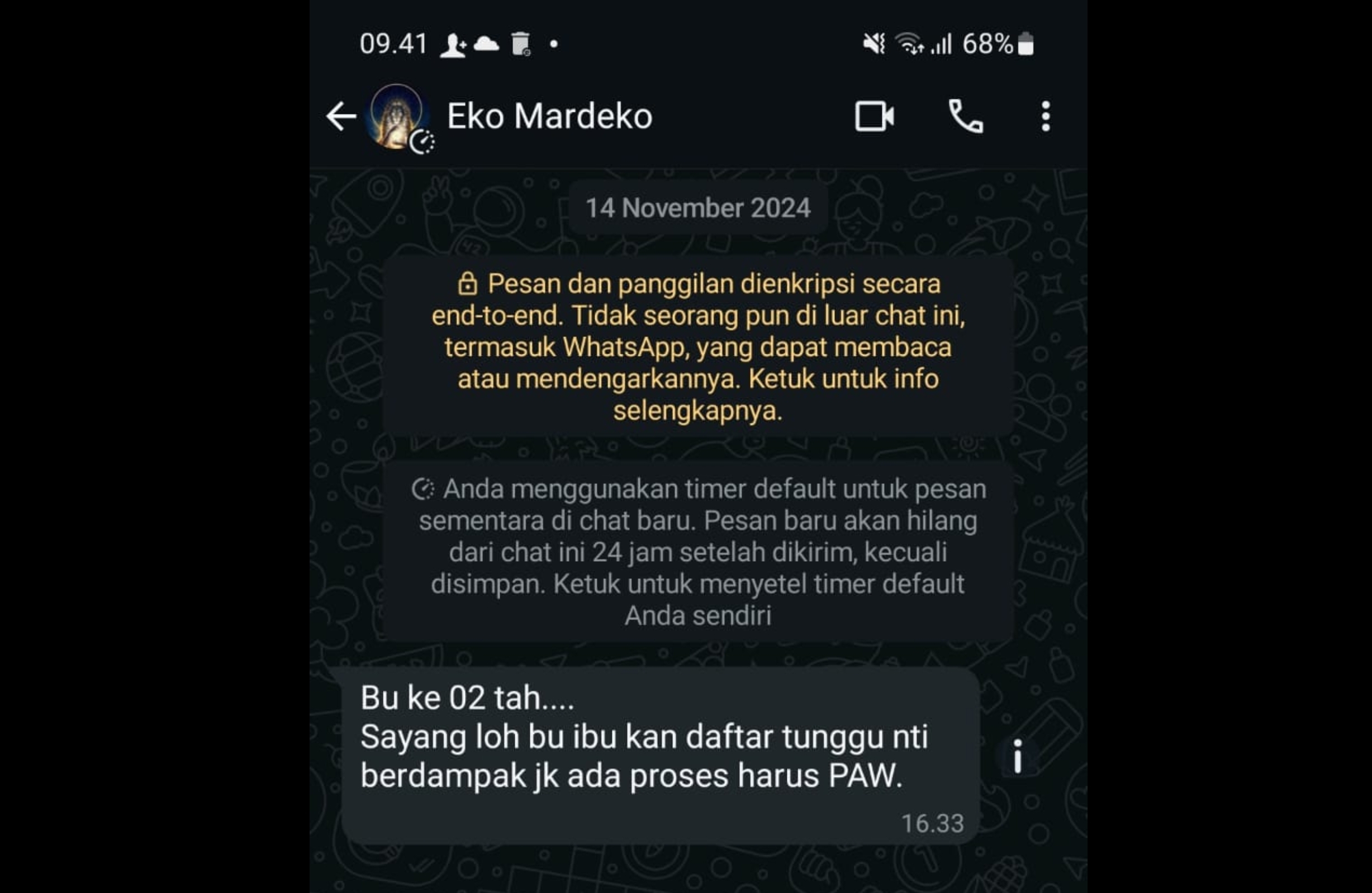 Ada Apa? Ketua KPU Kota Cirebon Mardeko Diduga Kirim WA ke Eks Caleg PKB, Isinya Kok Gini?