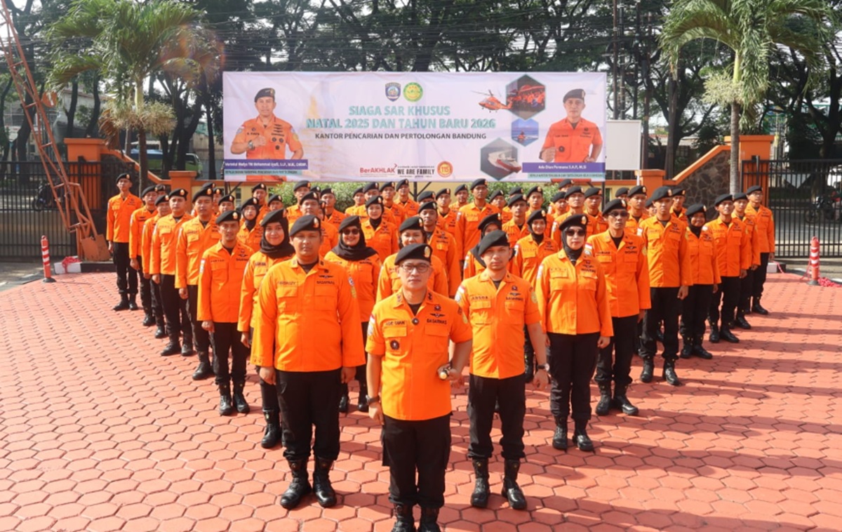 Libur Nataru, Kantor SAR Bandung Siaga Penuh di Titik Rawan Jawa Barat
