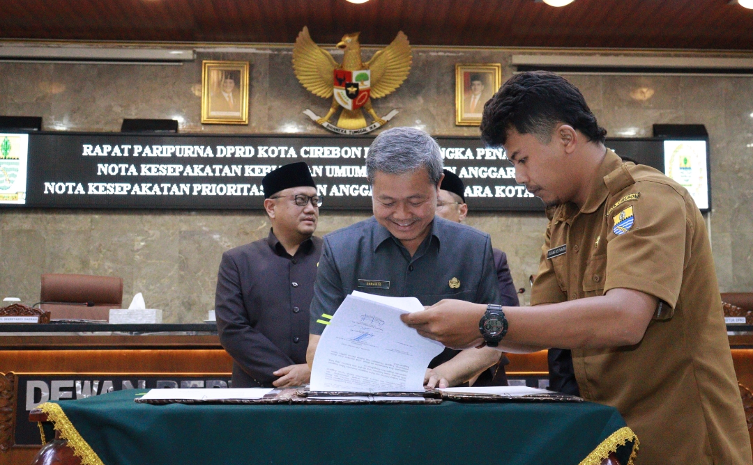 KUA-PPAS 2026 Kota Cirebon Resmi Ditandatangani Kepala Daerah dan DPRD