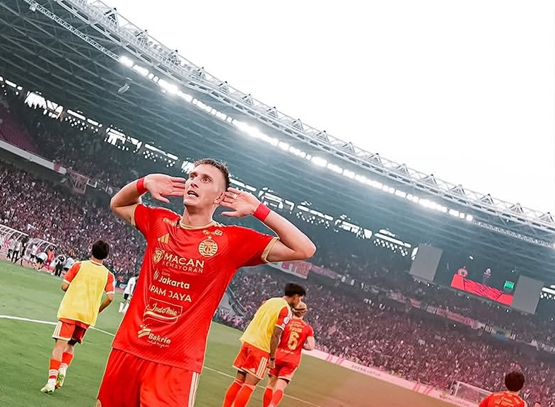 Persija Bungkam Persib 2-1 di GBK, Gol Ivan Mamut Jadi Penentu di Menit Akhir