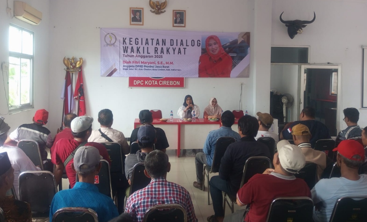 Diah Fitri Maryani Serap Aspirasi di Kota Cirebon