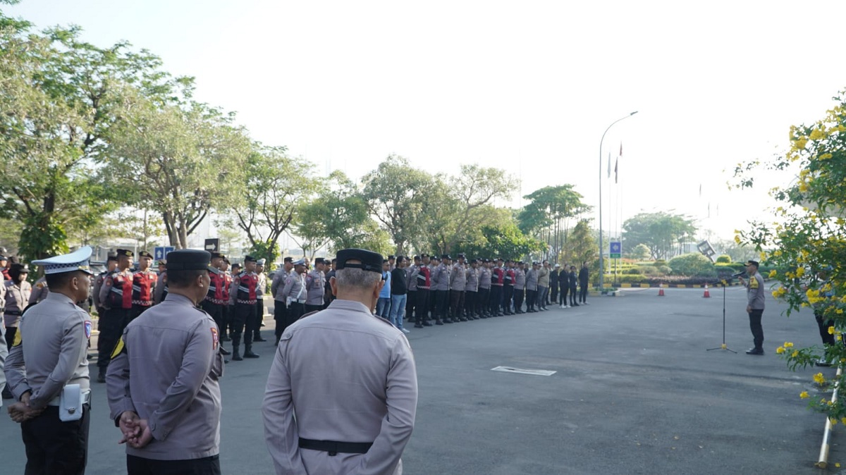 Malam Ini Debat Pilkada Kota Cirebon, Polres Ciko Terjunkan Ratusan Personel