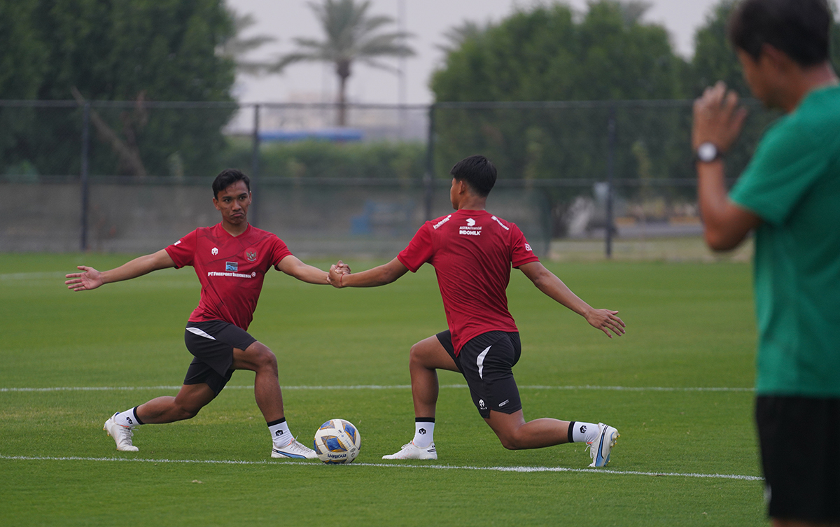 Tiba di Irak, Timnas Indonesia Langsung Gelar Latihan