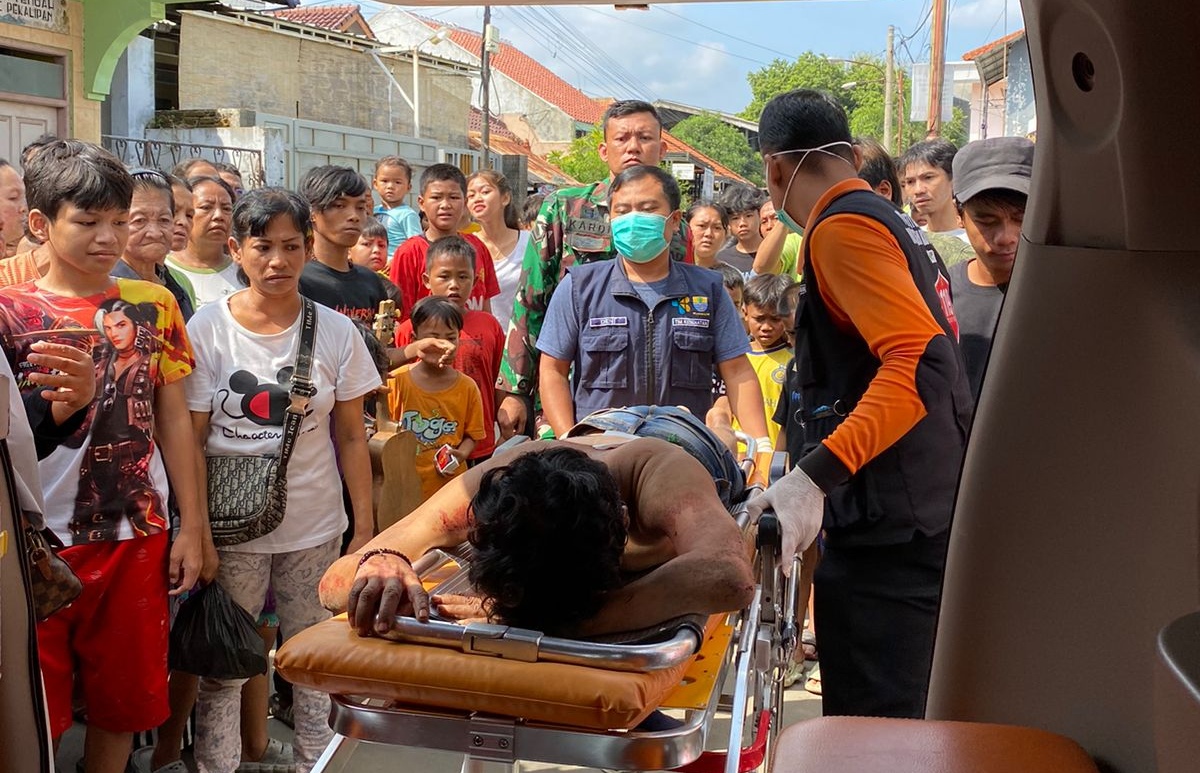 Seorang Warga Dibacok di Pekalipan Cirebon, Sempat Dipukuli Kelompok Bermotor