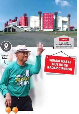 Besok! Bergerak Sehat, 2 Umrah Menanti: Senam Masal HUT Ke-26 Radar Cirebon Bersama Dahlan Iskan