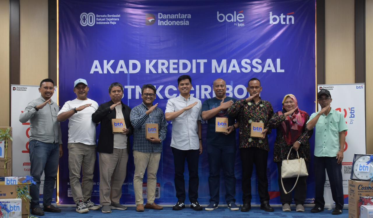BTN Cirebon Kembali Gelar Akad Masal KPR Bersubsidi