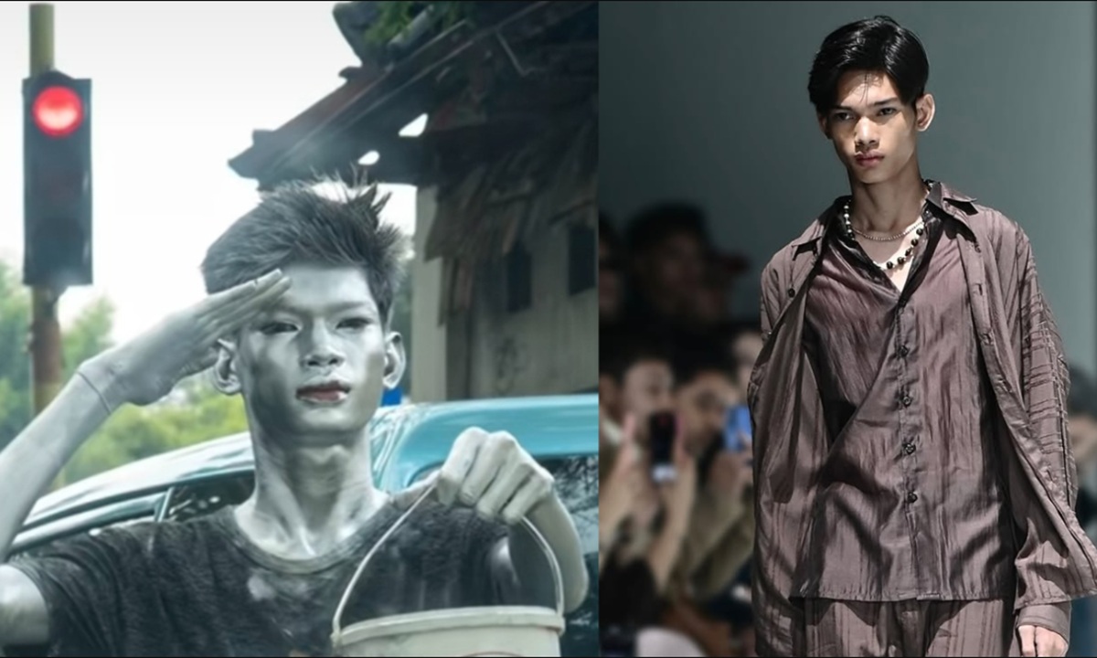 Kisah Inspiratif Michael O, Mantan Manusia Silver Kini Sukses Jadi Model Profesional