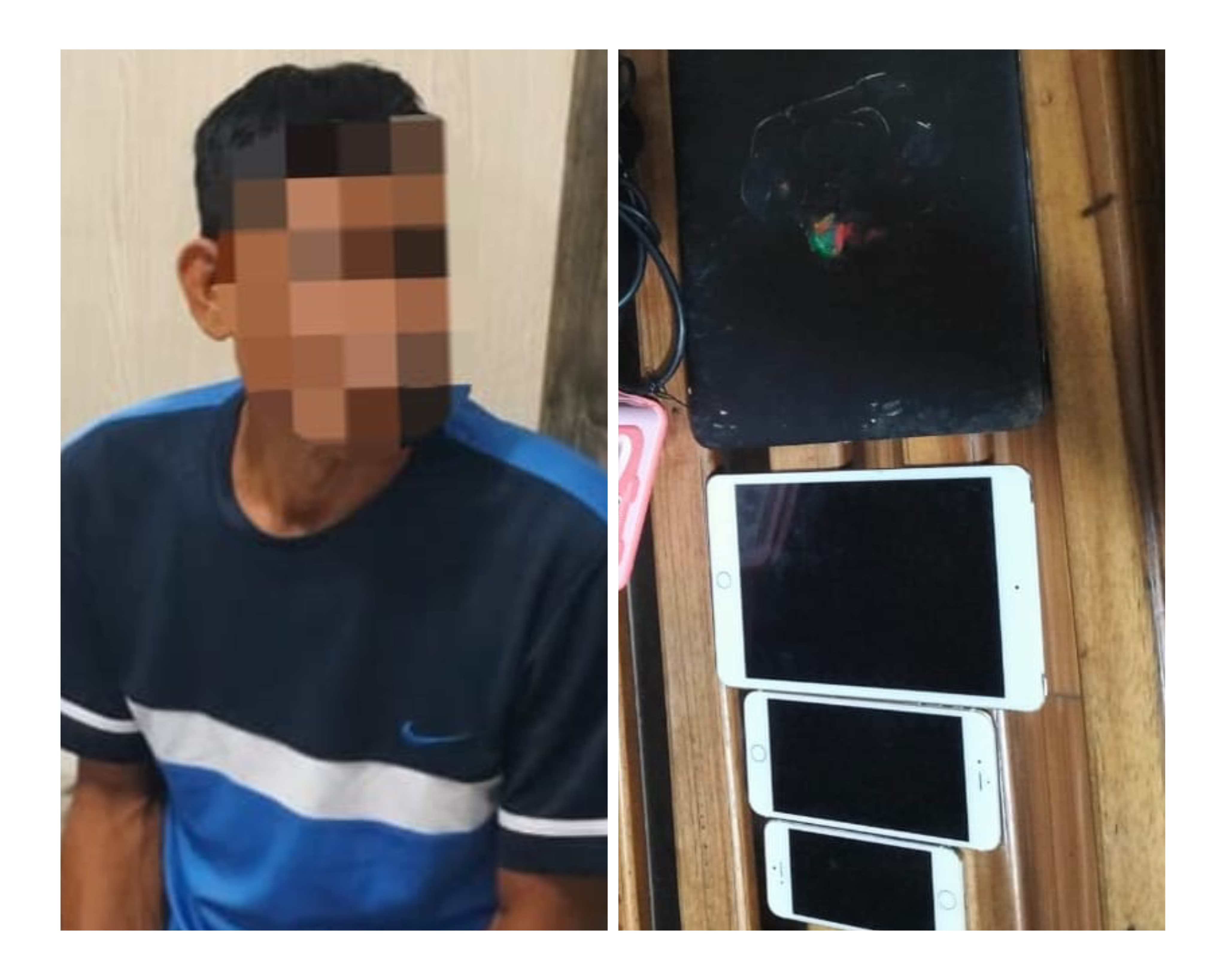 Ungkap Kasus Curat, Pelaku dan Barang Bukti Berhasil Diamankan Polsek Talun