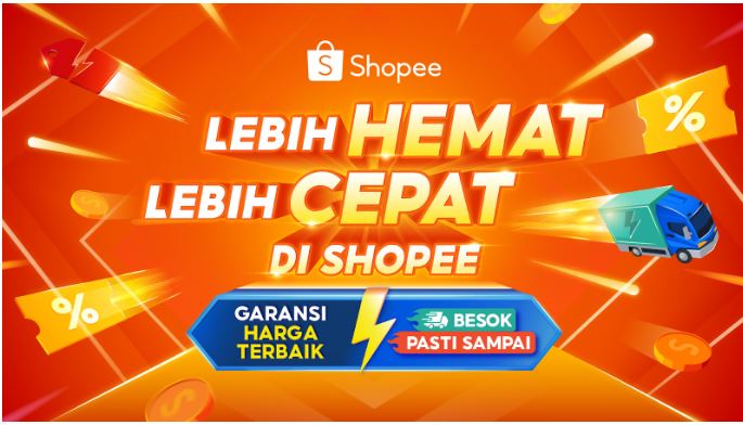 Cuma di Shopee! Belanja Lebih Hemat, Barang Sampai Lebih Cepat!