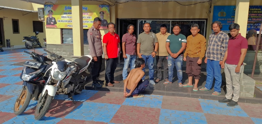 Berawal dari Laporan Warga, Polsek Kapetakan Ungkap Kasus Curanmor di Pasar Celancang