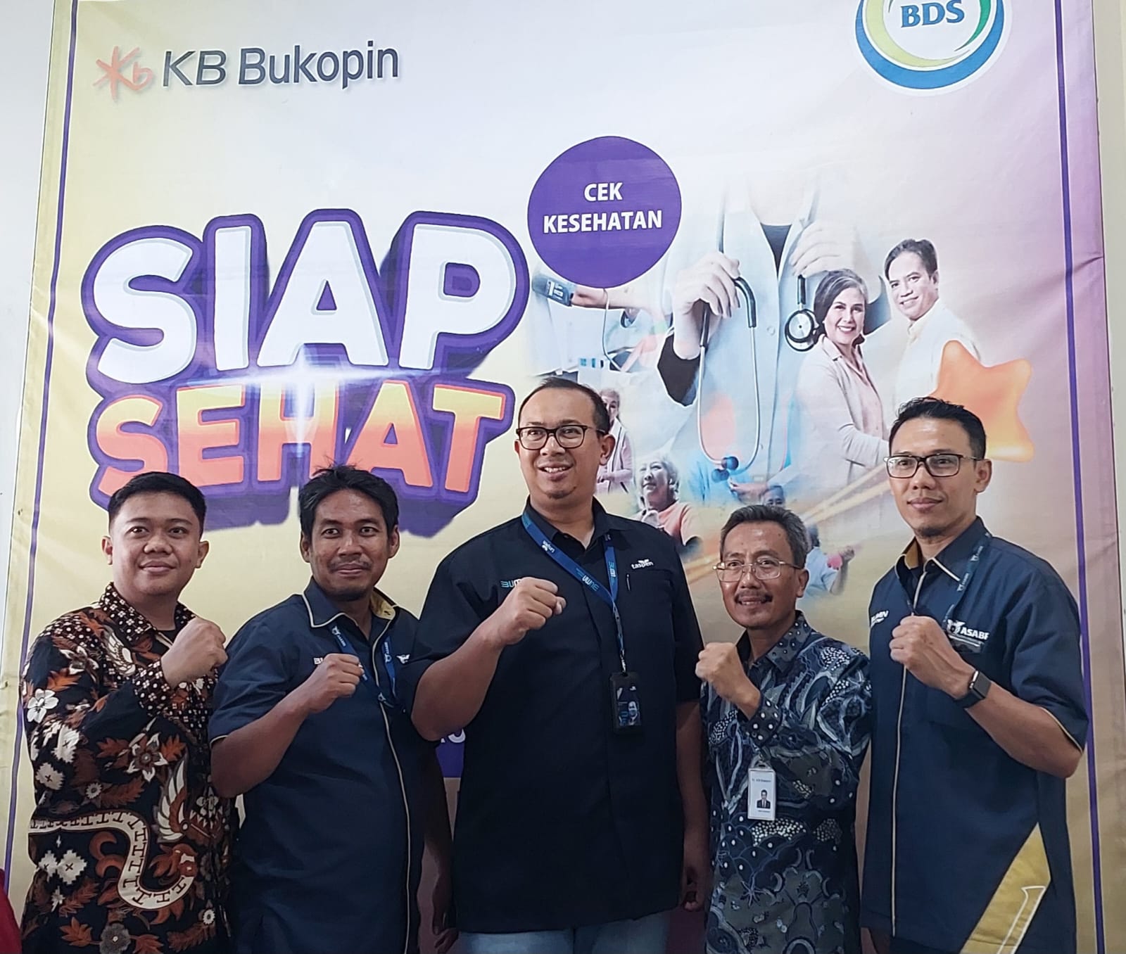 Siap Sehat bersama KB Bukopin Cirebon dan BDS
