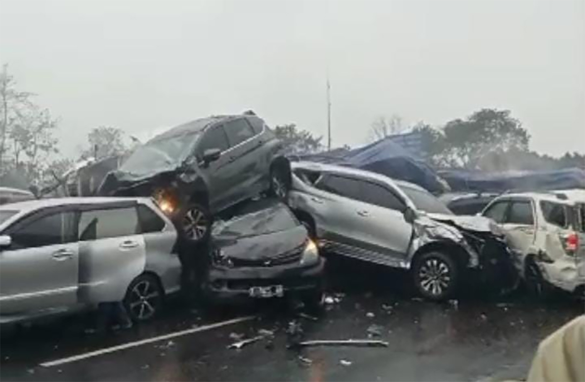 Penyebab Kecelakaan Beruntun Tol Purbaleunyi, Diduga Karena Kendaraan Ini