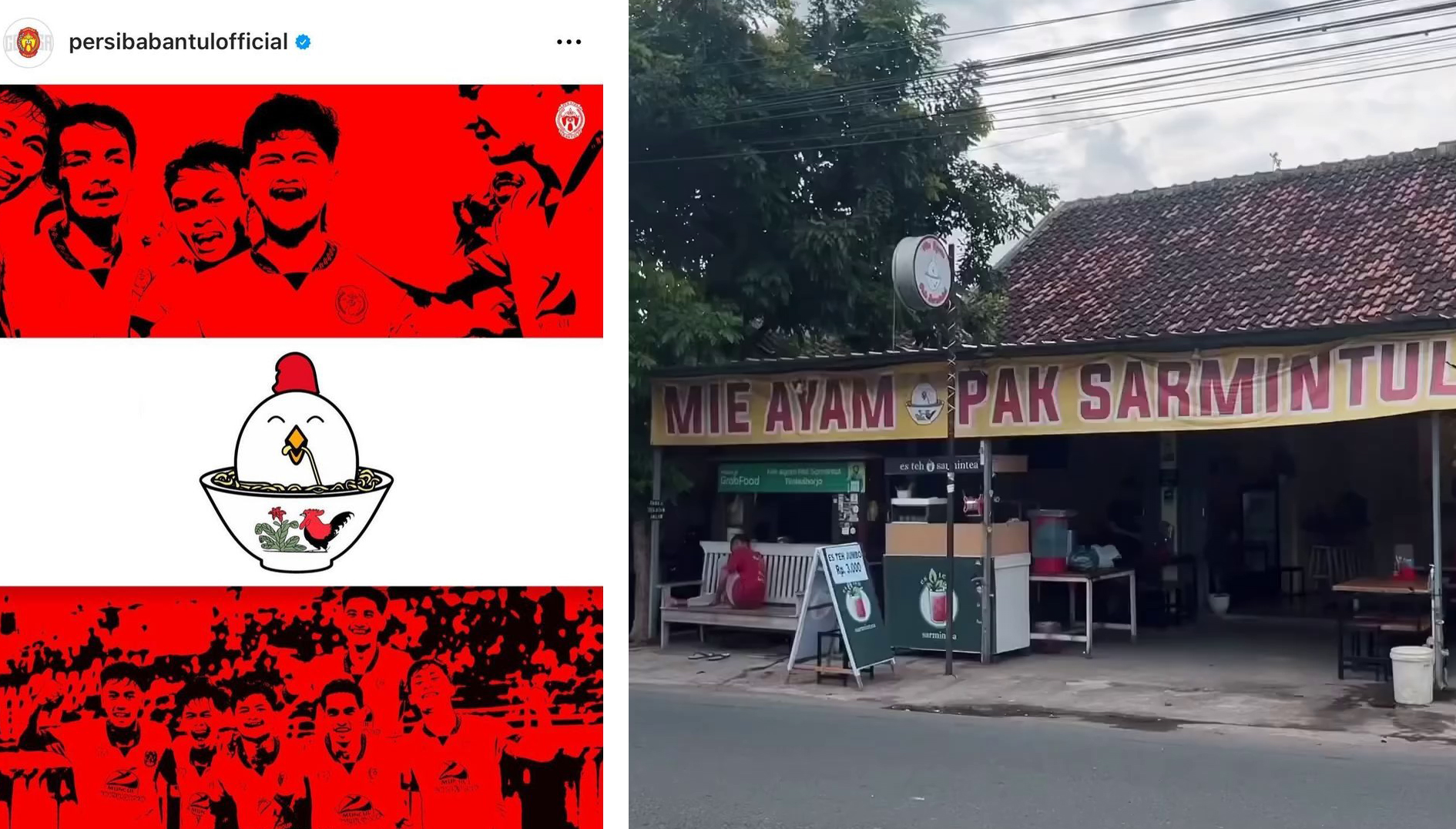 Sejarah! Warung Mie Ayam jadi Sponsor Utama Klub Liga Indonesia