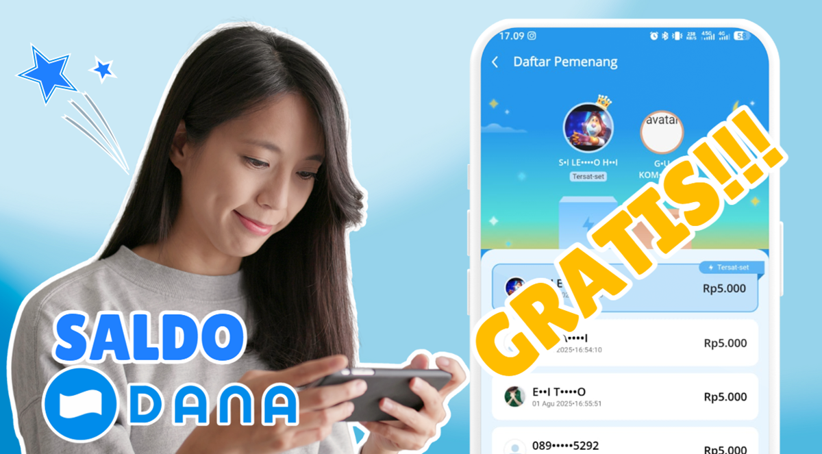 Cek Notifikasi Sekarang! Ada Saldo DANA Gratis Rp231.000 dari DANA Kaget Langsung Cair ke Dompet Digital