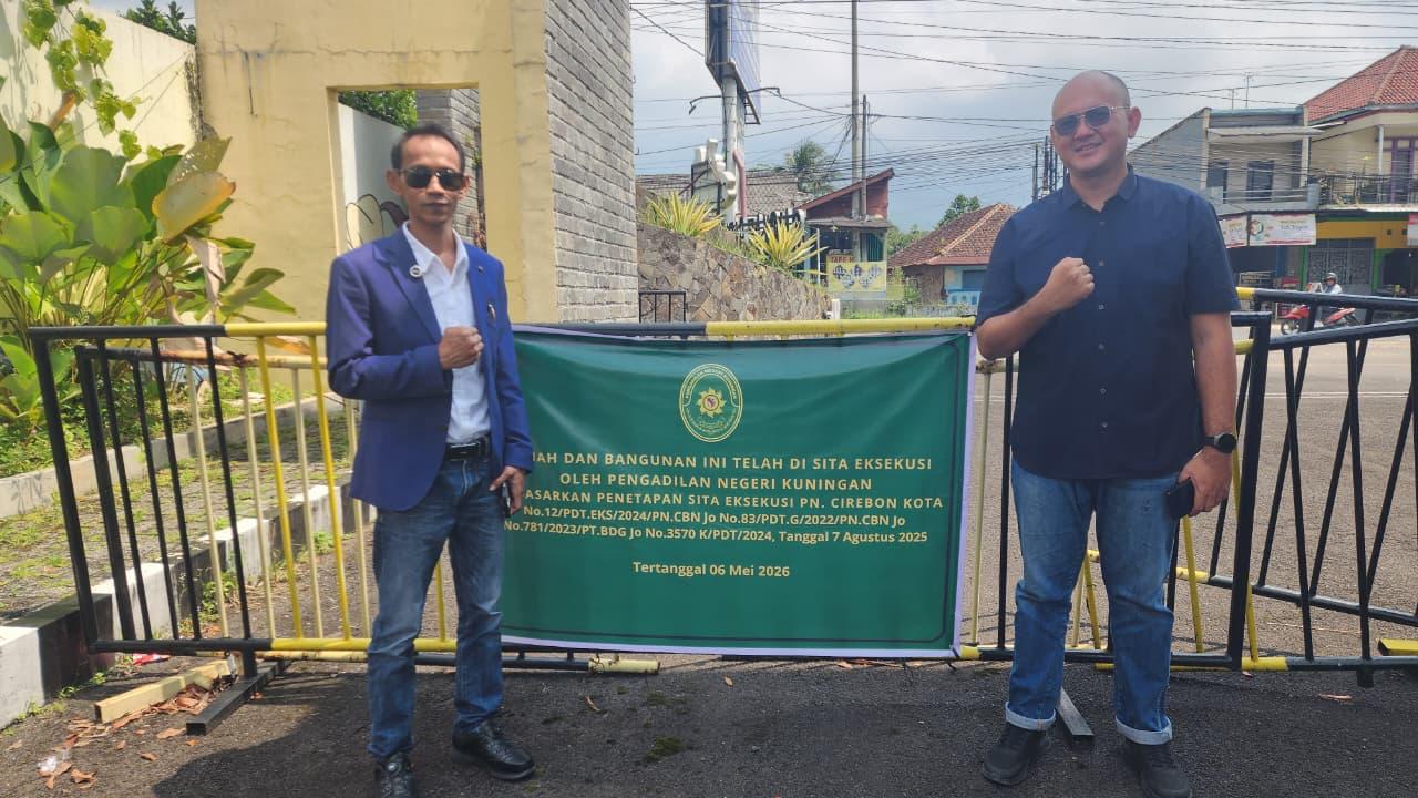 Kolam Renang dan Resort Sangkan Dilakukan Sita Eksekusi
