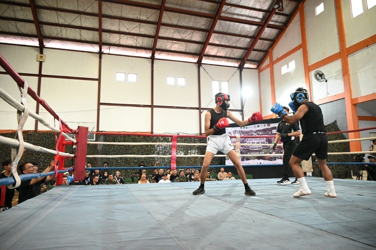 Event Boxing–Kickboxing Jogol Kuningan Cup 2025 Sukses Sedot Antusias Atlet dan Penonton