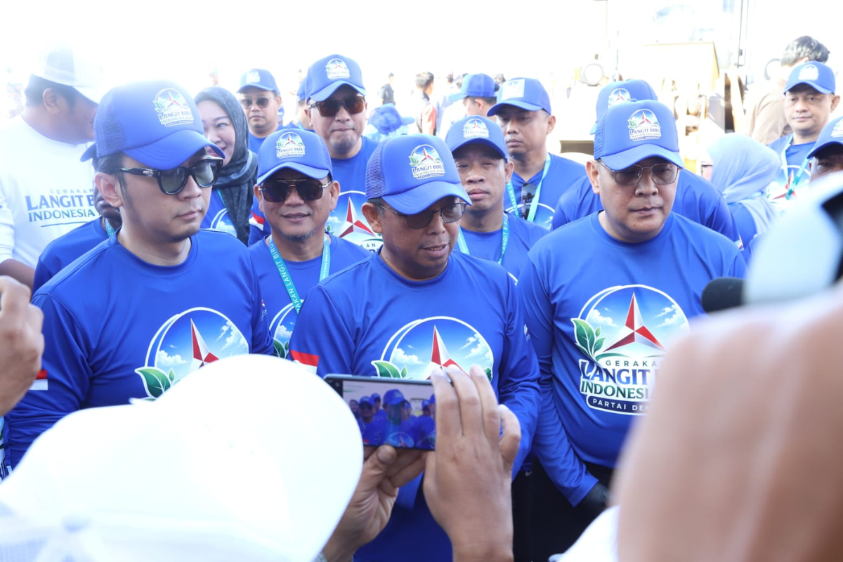 Demokrat Dukung Program Indonesia ASRI Lewat Gerakan Langit Biru di 70 Kabupaten dan Kota