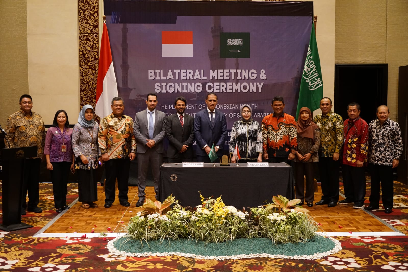 Melalui Program G to G, Indonesia dan Arab Saudi Teken Perjanjian Penempatan Tenaga Kesehatan 