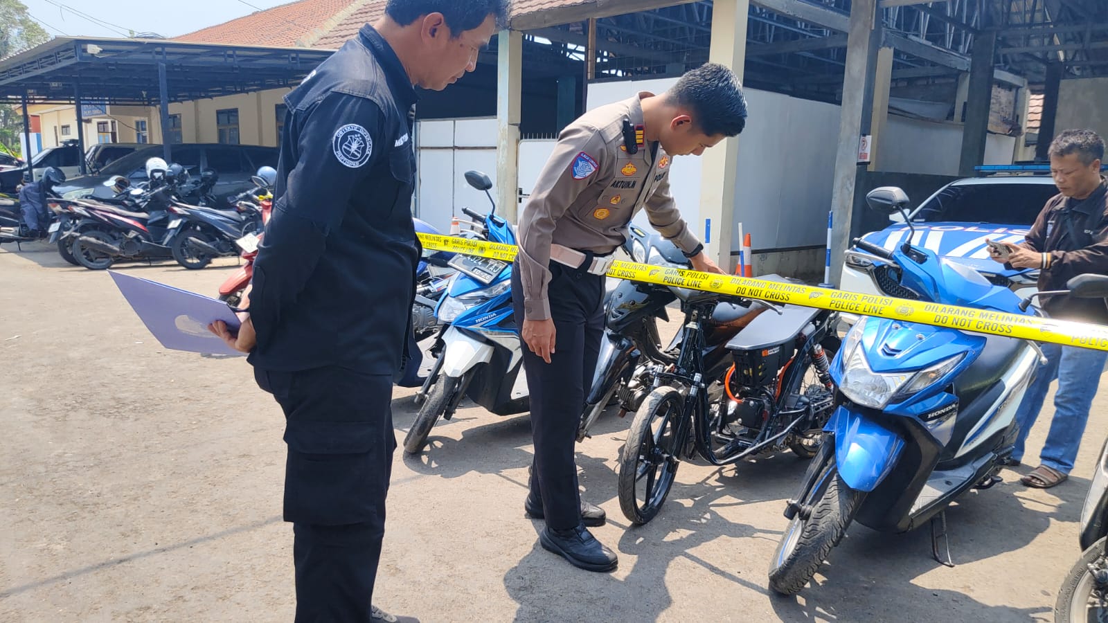 Jalan Baru Kuningan Dijadikan Ajang Balap Liar, Polisi Ciduk Belasan Motor dan 26 Remaja