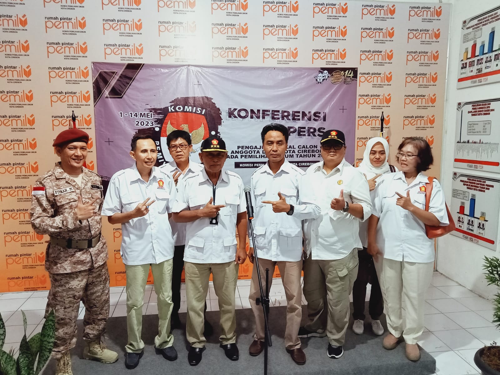 Partai Gerindra Daftar Bacaleg ke KPU Kota Cirebon, Ambisi Rebut Lagi Kursi Ketua DPRD