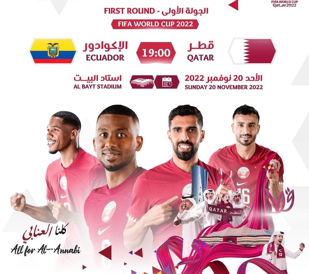Jadwal Pertandingan Piala Dunia Qatar 2022 Format Bagan dan PDF, Nanti Malam Main Perdana