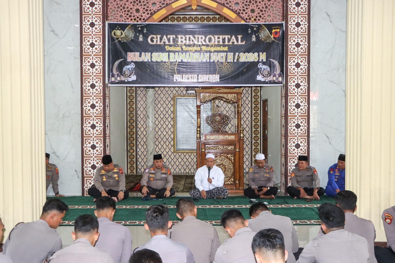Jelang Ramadan, Kapolresta Cirebon Ajak Personel Perkuat Iman dan Integritas