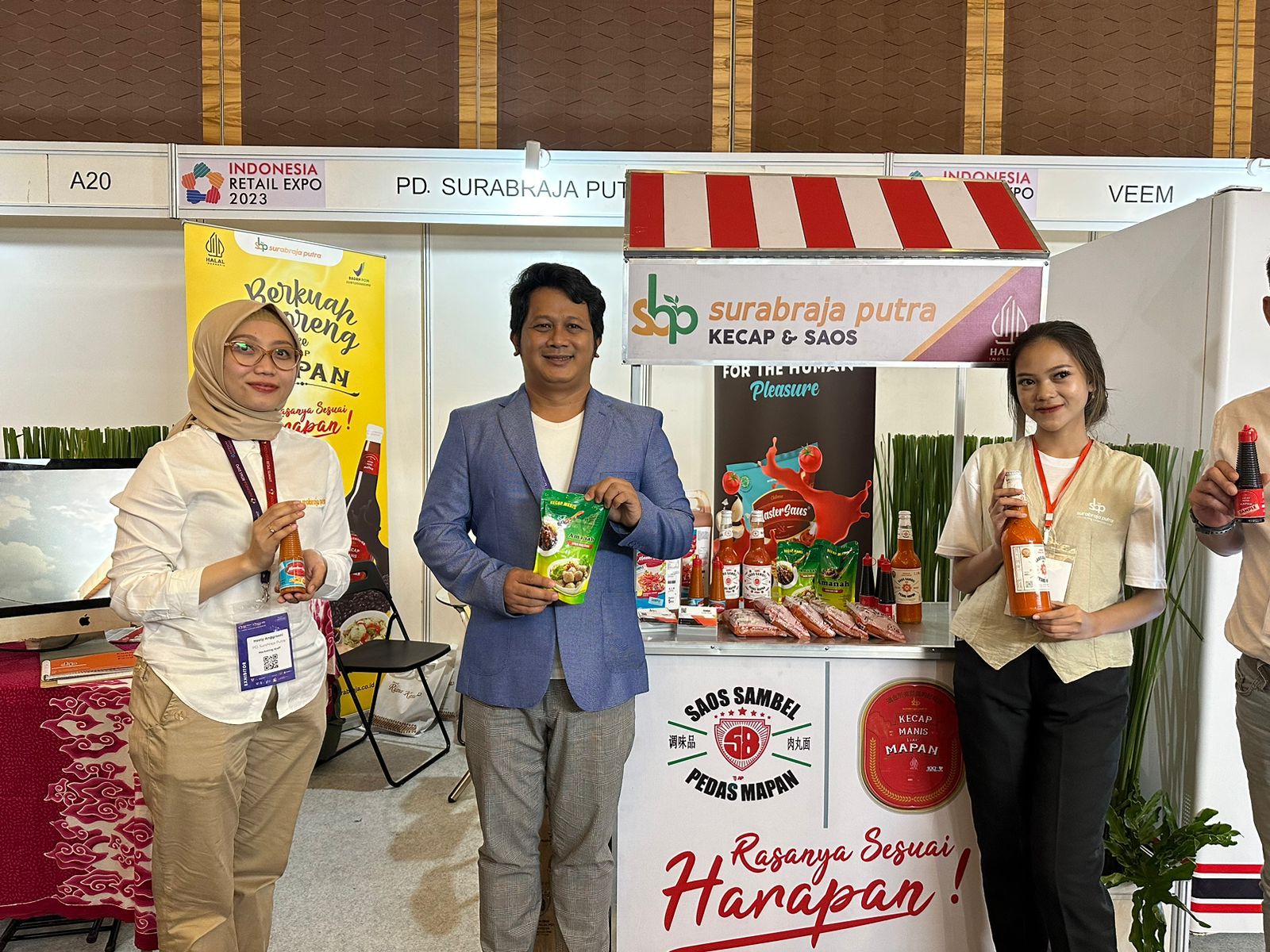 PD Surabraja Putra Ikuti Indonesia Retail Expo, Tawarkan Produk Unggulan