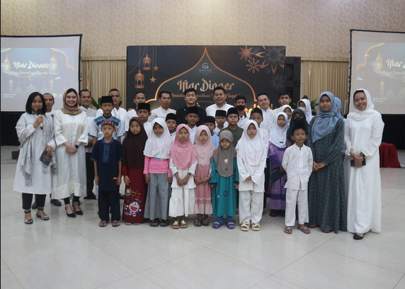 Grage Hotel Gelar Iftar Dinner Bersama Anak Yatim