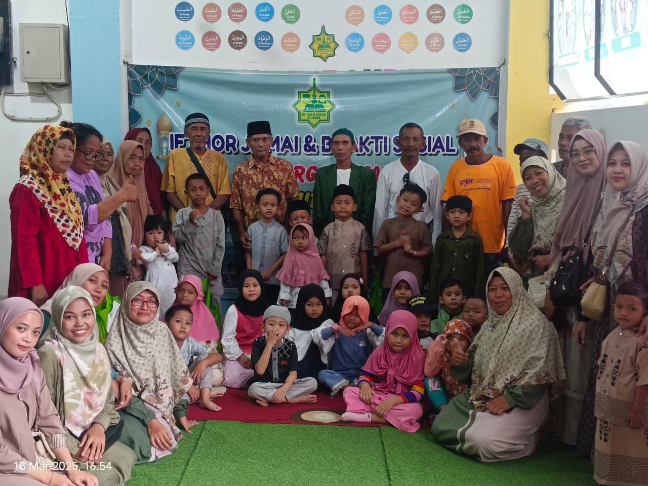 RA Tahfiz Quran Attaqwa Gelar Baksos dan Buka Puasa Bersama