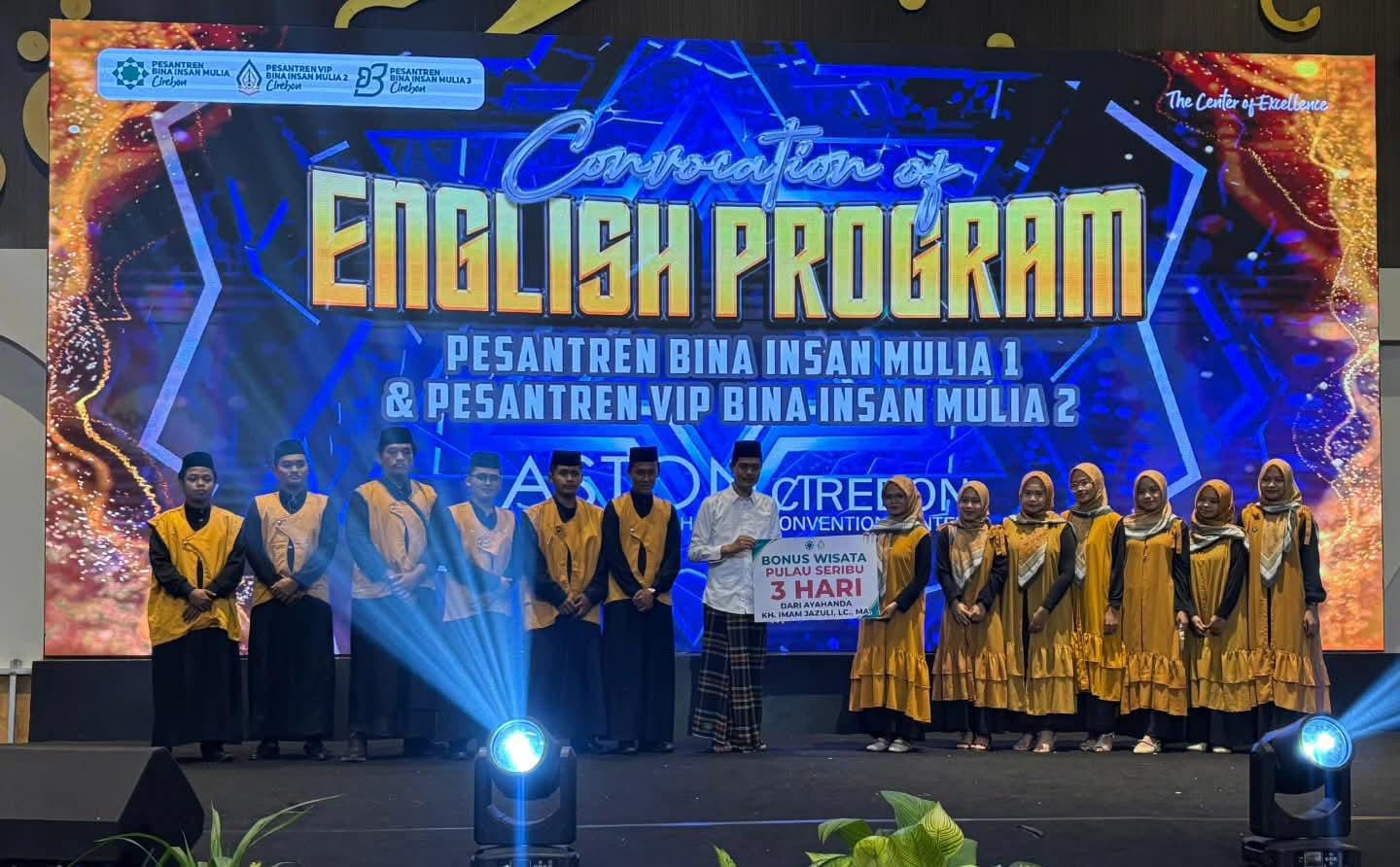 Di Pesantren Bina Insan Mulia, Kuota Beasiswa Belajar ke Timur Tengah Melimpah