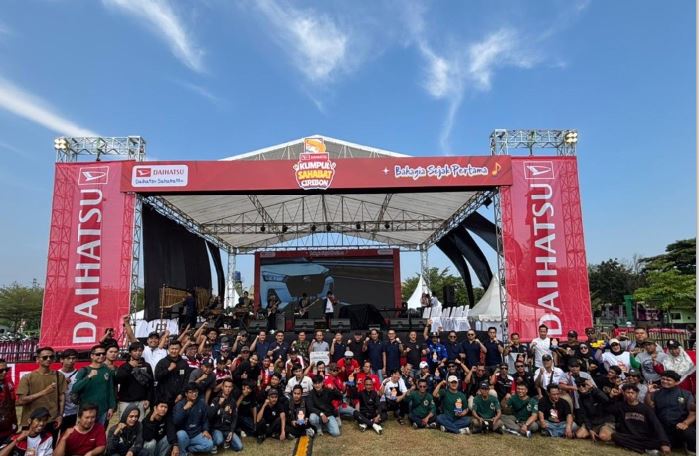 Daihatsu Kumpul Sahabat Warnai Kebahagiaan Akhir Pekan Masyarakat Cirebon