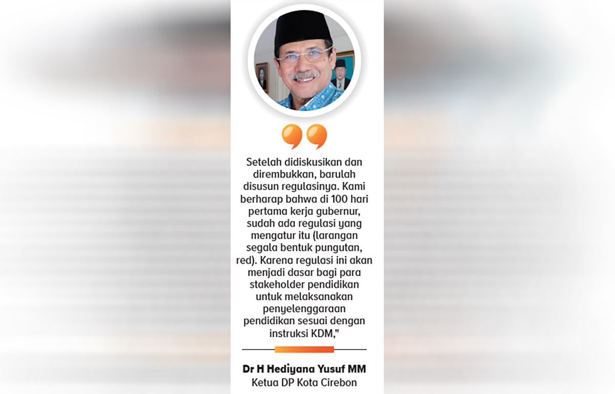 Soal Pungutan dan Study Tour, Dewan Pendidikan Kota Cirebon Minta KDM Bikin Regulasi