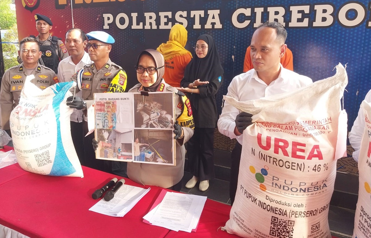 Kasus Pupuk Subsidi di Cirebon Dibongkar Polisi Berawal dari Curhatan Petani, Pelakunya Bukan Pengecer Resmi