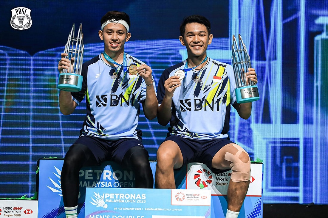 Fakta-fakta FajRi Juara Malaysia Open 2023, Luar Biasa