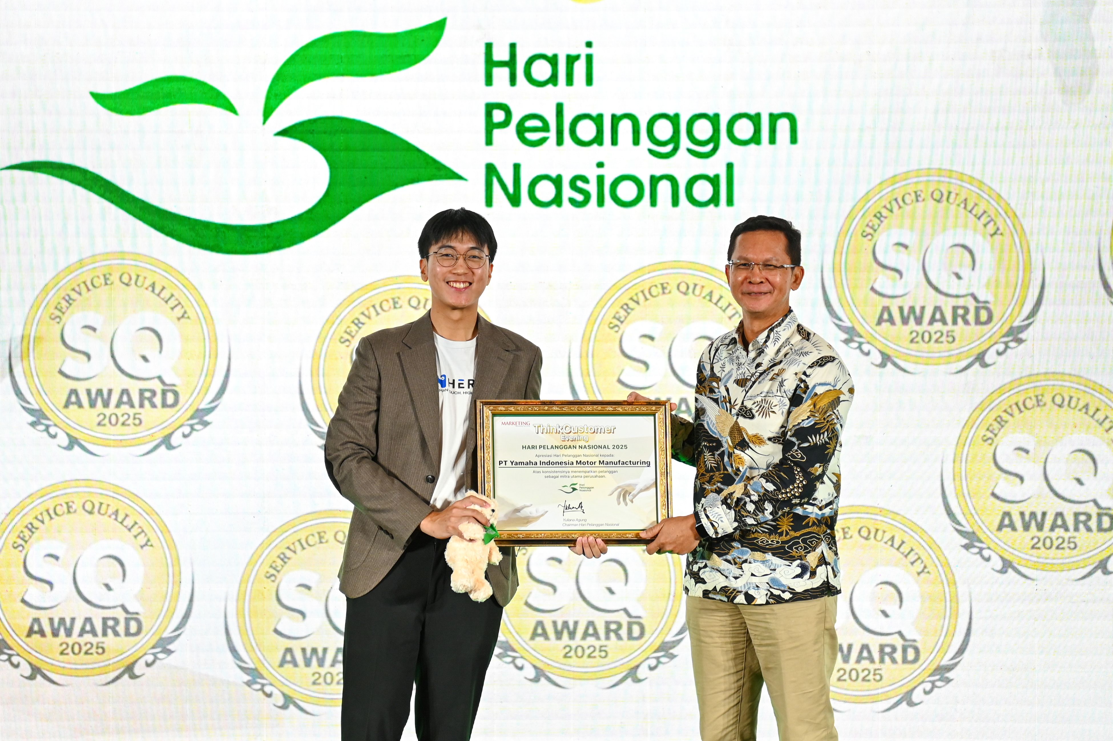 Berikan Layanan Servis Terjamin dan Terpercaya, Yamaha Raih Penghargaan