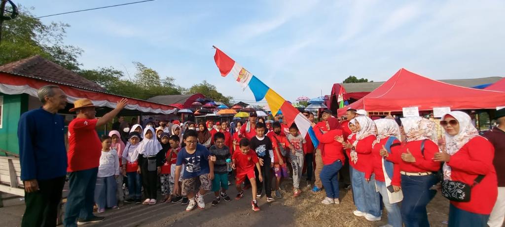 RW 15 Taman Nuansa Majasem Gelar Jalan Santai