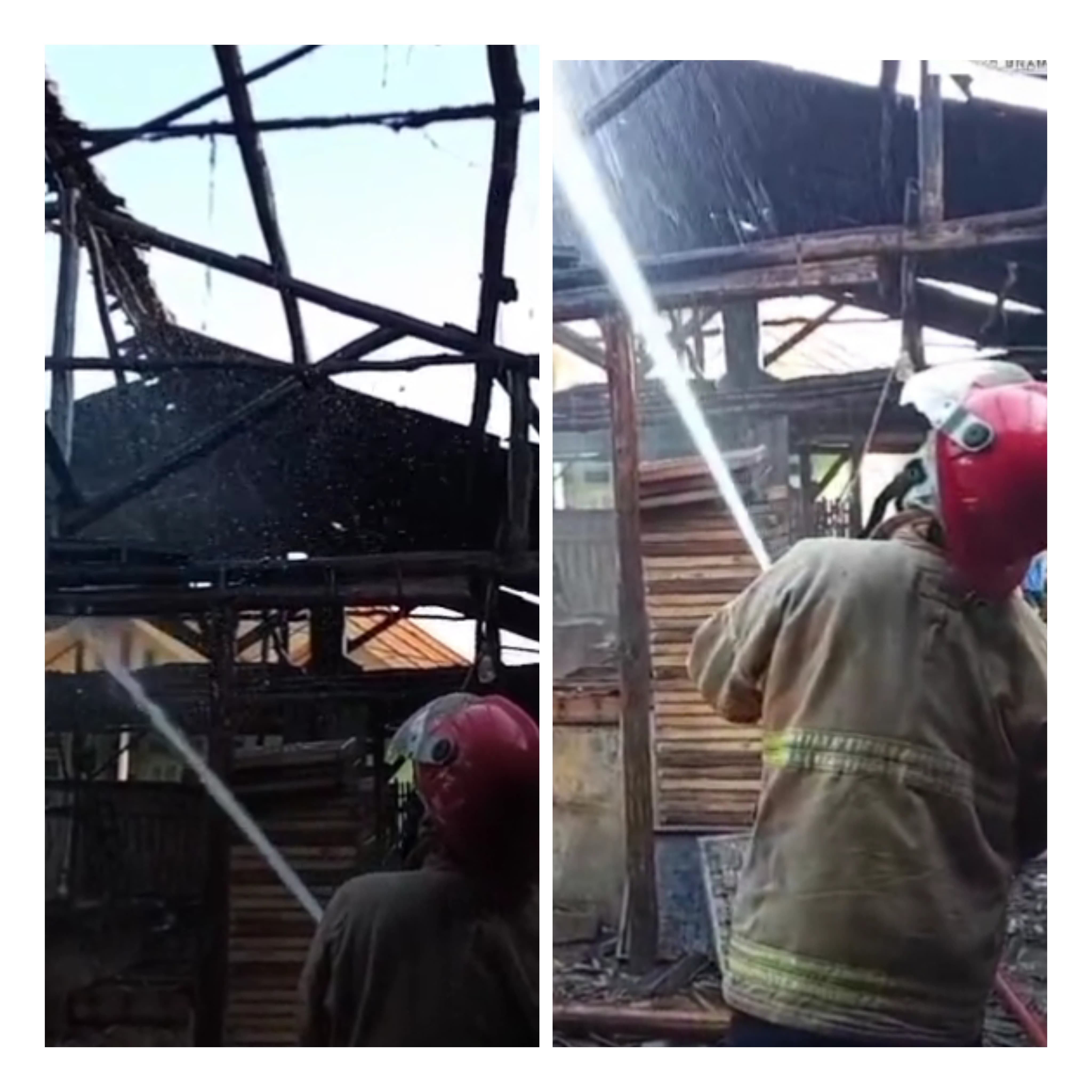 Kebakaran Pabrik Tahu di Palimanan Cirebon, Api Diduga Berasal dari Bara Kayu Bakar