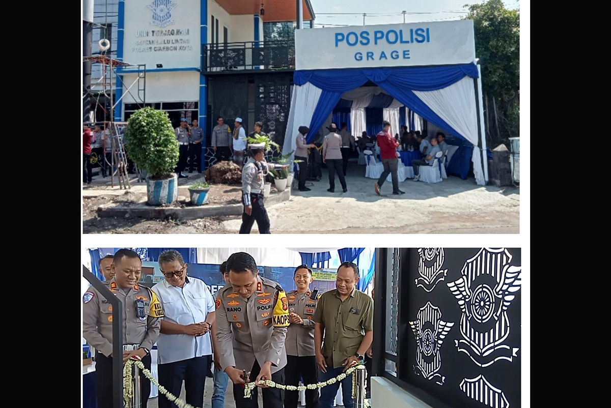 3 Pos Polisi Baru di Kota Cirebon Diresmikan