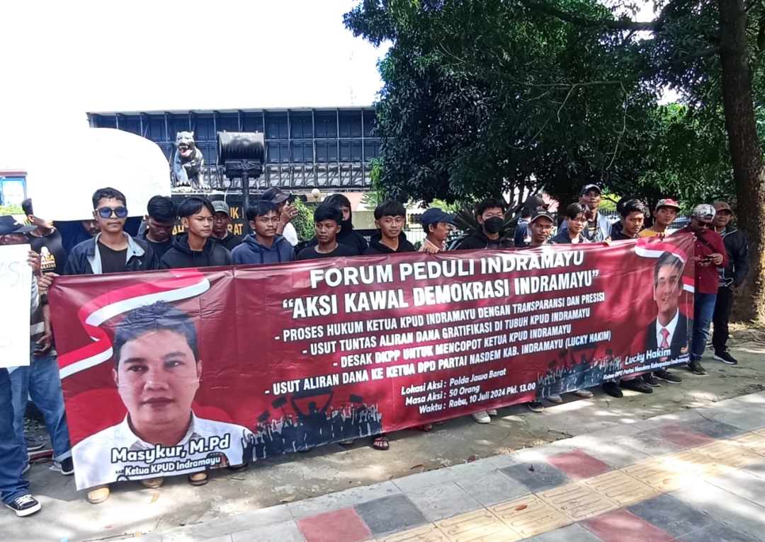 FPI Desak Polda Jabar Tetapkan Status Tersangka ke Pihak Terkait Kasus Dugaan Gratifikasi Pileg di Indramayu 