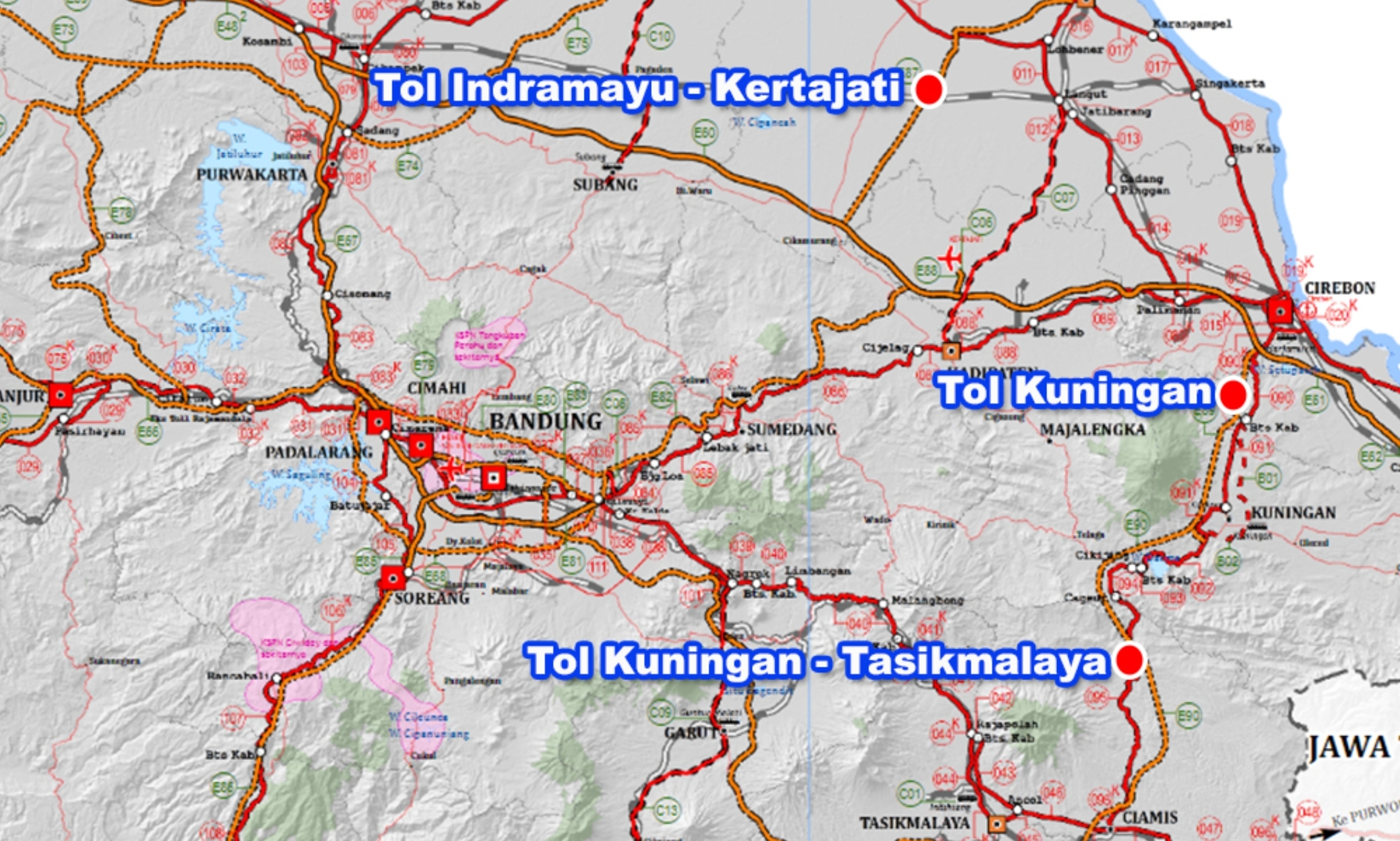 Bukan Omon-omon, Jalan Tol Cirebon Kuningan Masuk dalam Perencanaan Kawasan Rebana Metropolitan