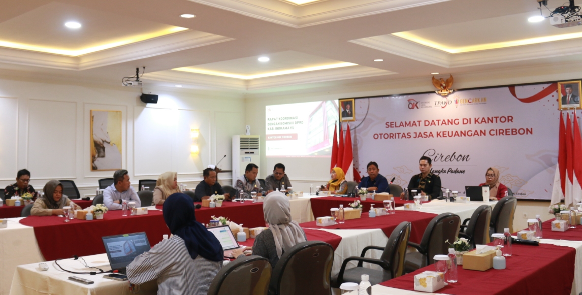 Komisi II DPRD Indramayu Kunjungi OJK Cirebon, Berikut Tujuannya 