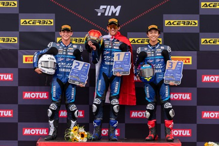 Tampil Kompetitif dan Berstrategi, Arai Agaska Sabet Juara Race di Hungaria