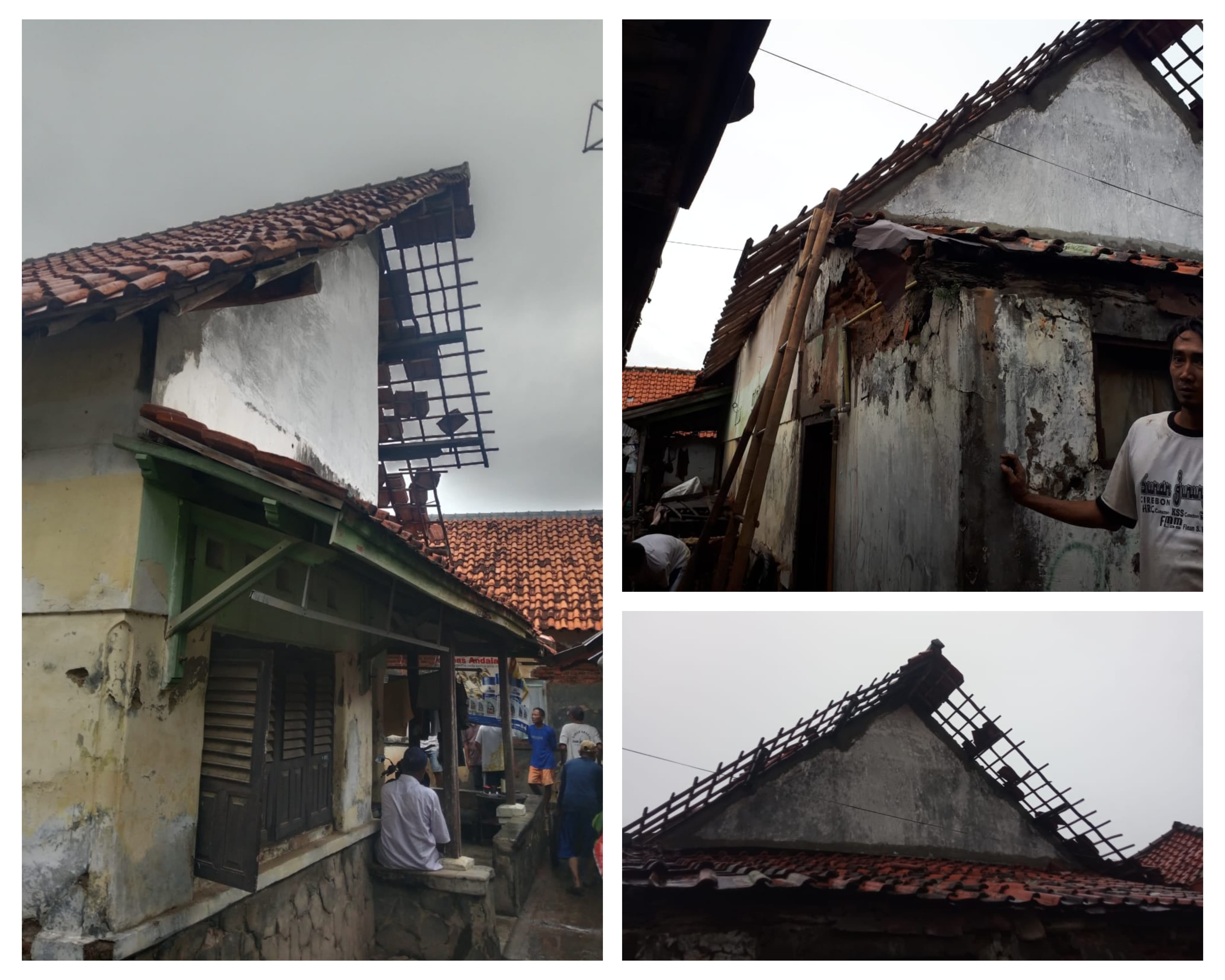 Disapu Angin Puting Beliung, Puluhan Rumah di 3 Desa Ini Rusak