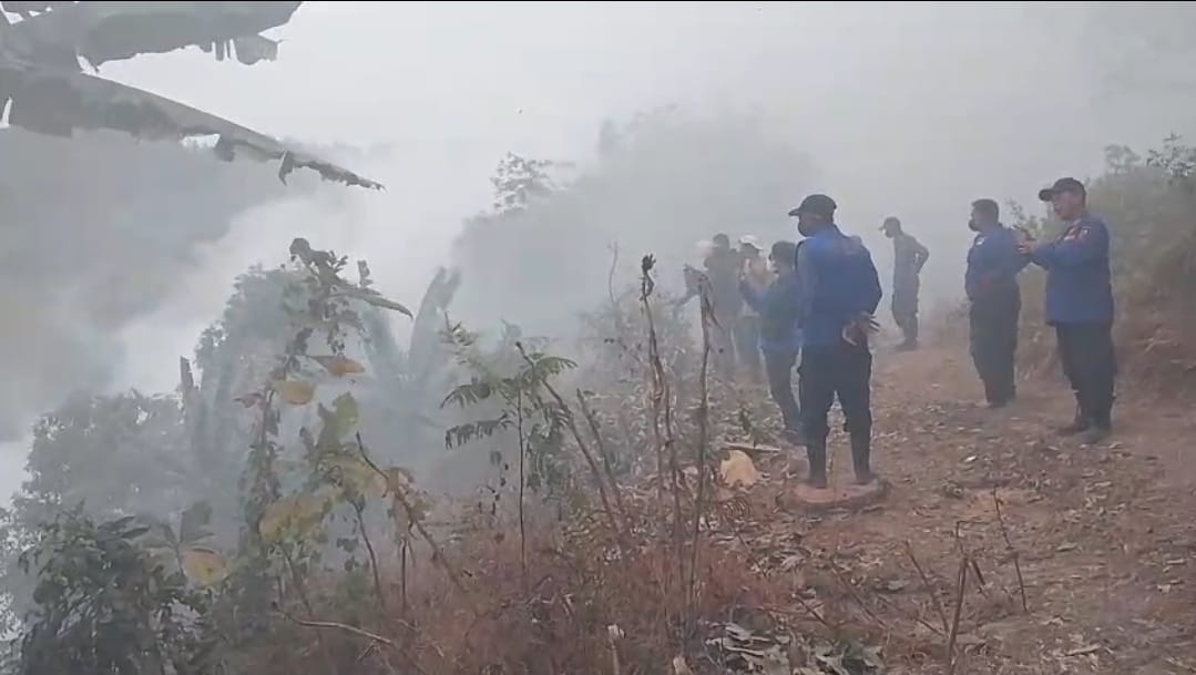 Kebakaran TPAS Gunung Santri Cirebon, Api Merembet ke Tumpukan Sampah