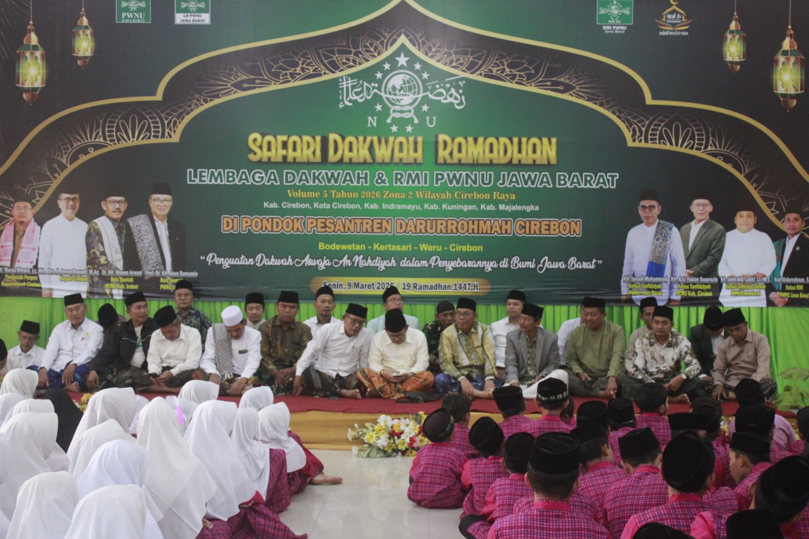 Safari Dakwah RMI PWNU Jabar di Ponpes Darurrohmah Menguatkan Dakwah Aswaja An-Nahdliyah 