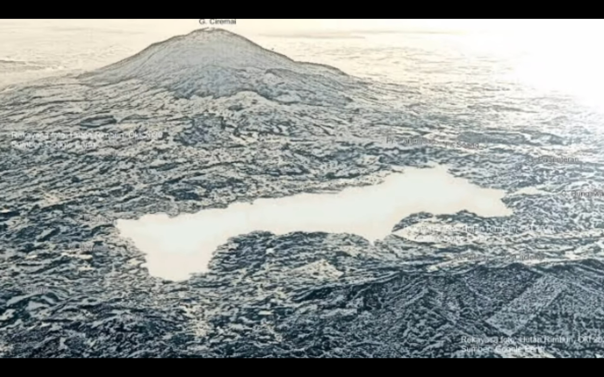 Danau Purba Majalengka, Sekitar 7 Ribu Tahun Lalu, Cikijing adalah Hamparan Perairan
