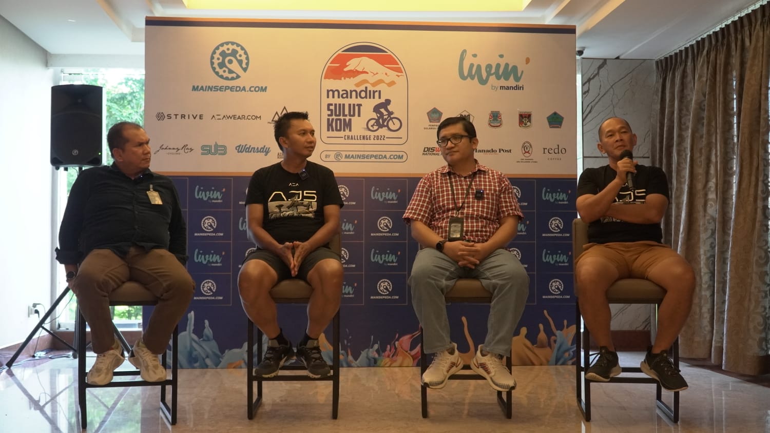 Mandiri Sulut KOM Challenge 2022, 300 Cyclist Siap Taklukan Tantangan