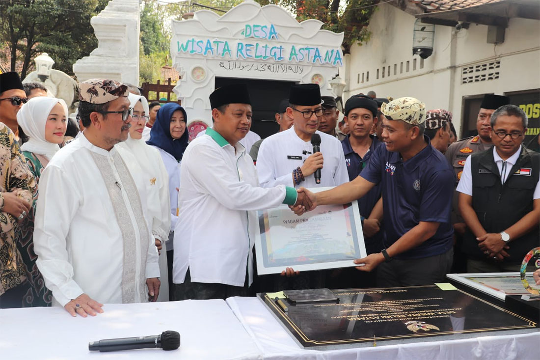 Desa Astana Kecamatan Gunungjati Cirebon Masuk 75 Besar Desa Wisata Terbaik ADWI 2023